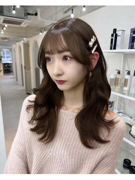 ジーナ 渋谷神南(Zina) 韓国ヘア＊チョコレートベージュ＊shion【Zina渋谷神南】