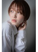 艶髪シルキーベージュ美髪マニッシュショートu大宮10代20代30代