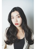 ヒョンミョン ライズバイレボ 取手店(hyon myon/RISE by REVO)&nbsp;レイヤーカット/デザインカラー/オリーブベージュ[取手/取手駅]