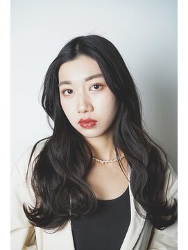 ヒョンミョン ライズバイレボ 取手店(hyon myon/RISE by REVO) レイヤーカット/デザインカラー/オリーブベージュ[取手/取手駅]