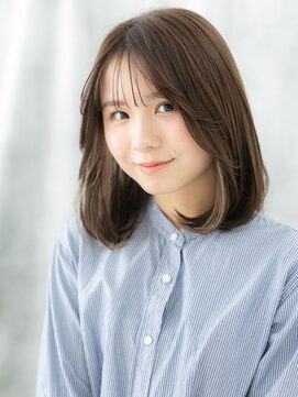 ドクターズサロン LAB 小山店 大人可愛いイヤリングカラー艶髪ワンカールロブn小山20代30代