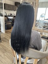 ヘブンリー(heavenly)&nbsp;ブルーブラック/グレーブラック/暗髪/ダブルカラー/ブリーチ