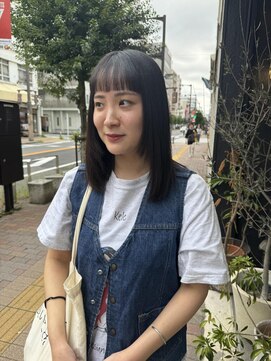 ベニス(VENICE) レイヤー×眉上バング