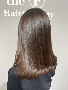 ヘアーアンドビューティーザ エフ(Hair Beauty the F) 髪質改善＿切りっぱなし＿外ハネ