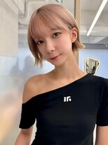 エジョン 三鷹店(Aejon) レイヤーロング/ヘルシースタイル/韓国ヘア/ベビーピンク/吉祥寺