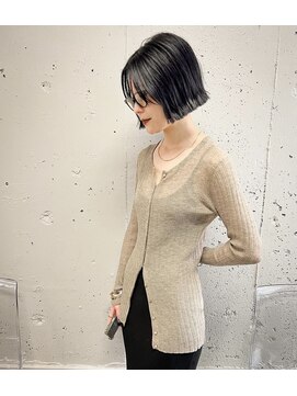 タロ(TALO) 【TALO】切りっぱなしミニボブ