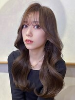 シー(See.)&nbsp;韓国ヘアレイヤーカット顔周りカットブリーチなしダブルカラーA