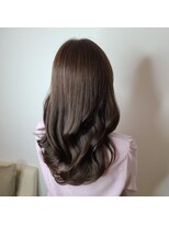 ジーナ 船橋(Zina) 髪質改善*ロングレイヤーグレーベージュ*美髪【Zina船橋】