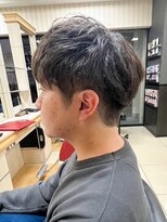 ヘアークリアー 春日部&nbsp;メンズ 爽やかツーブロックマッシュ ポイントパーマ