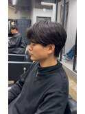 バレない大人毛流れパーマ