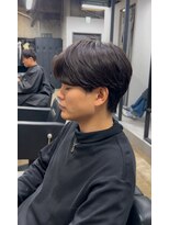 アソビ&nbsp;バレない大人毛流れパーマ