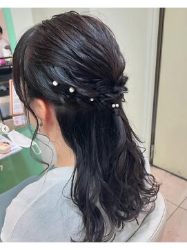 ラピッシュ 二和向台店 ゆるふわハーフアレンジ