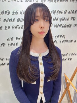 ロンドジェネルーズ 柏(Lond generous) ミニウルフ髪質改善縮毛矯正酸性ストレートレイヤーカット/柏柏