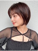 【NEW OPEN】 小顔前髪あり後れ毛サイドバングメルティカラー