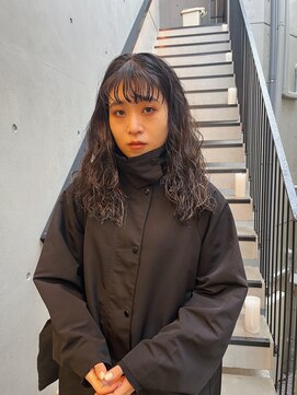 イーチ 吉祥寺(EACH) 【村松美穂】ロングパーマ×ハイライトカラー