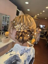 ヘアーメイクサロン ソエル(Sowelu) サイドアップヘアセット