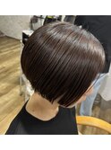 ショートでストレート