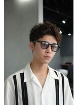 フィフス トウキョウ (fifth TOKYO)&nbsp;渋谷緩め大人スパイキーパーマメンズショート