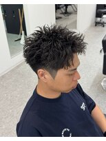 ブライト(BRIGHT)&nbsp;スパイキーショートスパイキーパーマ