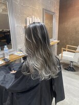 ブルー(BLUE.) バレイヤージュ