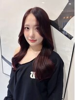 ヘアサロン ガリカ 表参道(hair salon Gallica)&nbsp;バーガンディーレッド×ワンホンヘア