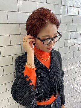 ヘアーネイル アーテ(Hair Nail ARTE) 【岡山/総社】暖色ベリー系カラー