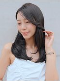 【F】ニュアンスかわいいローレイヤー艶々カラー