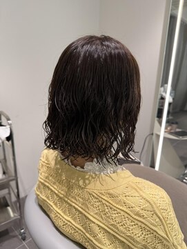 インク バイ アルテフィーチェ 甲子園口(ink by artefice) ボブ  ×   パーマ