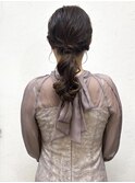 ローポニーヘアセット［CERCA新宿/新宿西口］