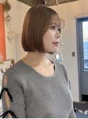 ミルクティーベージュ/ハイトーンカラー