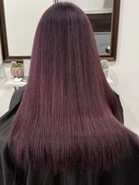 アールシリウス(R,SIRIUS)&nbsp;ブリーチ1回で出来る紫強めのラベンダーカラー