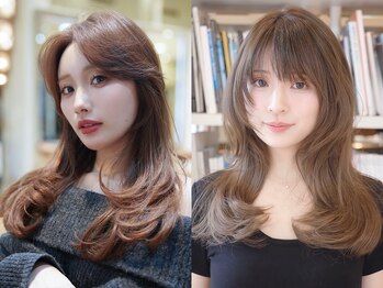 ビュートリアム 福岡(BEAUTRIUM)の写真/"カミカリスマ"カット部門受賞の実力派★流行の顔周りレイヤーカットで印象UP!愛されHairを実現