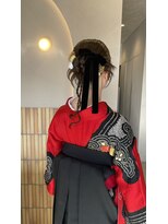 ソワ 四日市(soie)&nbsp;【soie/shiho】卒業式ヘアセット／カチモリ