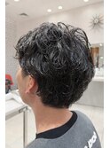メンズショートパーマ ニュアンスパーマ メンズカット