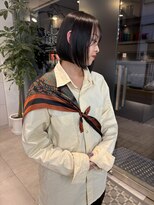 シエル バイ ケンジ 登戸 生田(CIEL by KENJE) イメチェン/ピンクベージュ/アンブレラカラー/前髪/生田