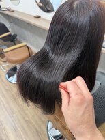 アジュテ(ajouter)&nbsp;髪質改善UPTOGLOSS水素カラー★カットと潤いケアで極上の艶