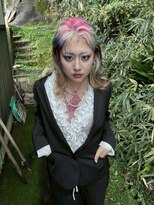 ロテサカエ(Lote.Sakae)&nbsp;着物ヘア/大人ガーリー/デザインカラー/似合わせカット/名古屋