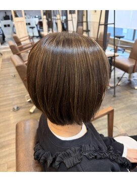 ビズヘアー グランバース(bisou hair grandbase) ハイライトベージュカラー