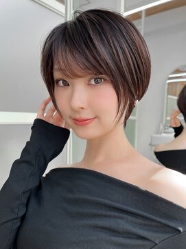 エイミーバイアフロートザガーデン 浦和店(amie by afloat the garden) 大人かわいいひし形ショートボブ【浦和】