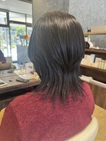 ヘアメイク アース ユーカリが丘店(HAIR & MAKE EARTH)&nbsp;ミディアムウルフ