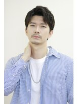 ヒップスリンク(Hip's Lnk) メンズショートパーマビジネススタイル刈り上げツーブロック