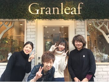 グランリーフ(Hair&Make Granleaf)の写真/「イルミナカラー+カット+TR¥7700～」女性スタイリストが集う『小さな癒しサロン』【Granleaf】―。