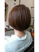 愛されショートボブ