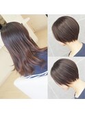 【before→after】魅力は髪型でつくる☆小顔ボブ 山下智之