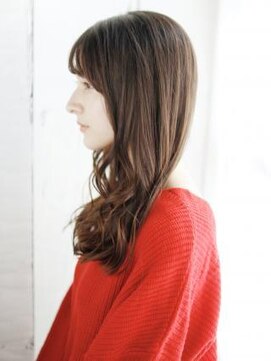 ヘアメイク ナル(hair make nalu) Aラインの大きなミックスカールスタイル