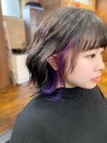 エヌオービー(N.O.B)&nbsp;パープルインナーカラー