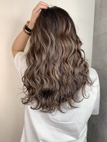 アンダーバーホワイト 堺東店(_WHITE)&nbsp;ベージュグレー,色持ち１ヶ月,３Dハイライト１回