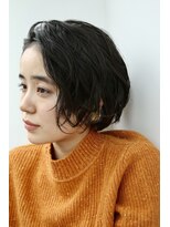 ナヌークカフラ(nanuk kafla)&nbsp;nanuk takabayashi グラボブショート縦ゆれパーマスタイル