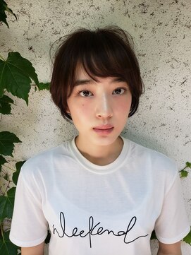 ロンドプロフィール 浦和(Lond profil) 浦和ショートヘアショートカット韓国白髪ぼかし白髪染めボブ