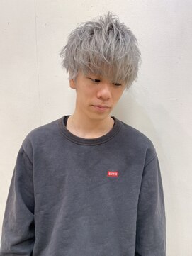 オーリーヘアー(Olliy hair) ホワイトシルバー/ハイトーンカラー/オンブレ/20代30代40代50代